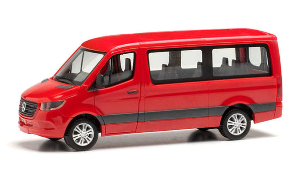 Miniature HERPA ProRail Mercedes Sprinter échelle 1/87 – Camion Blanc Métal Et Plastique – HER947855