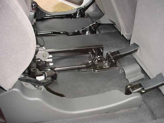 2001-2007 Chevy Crew Cab HD Downfire Sub Box 2X10 Carpeted – East