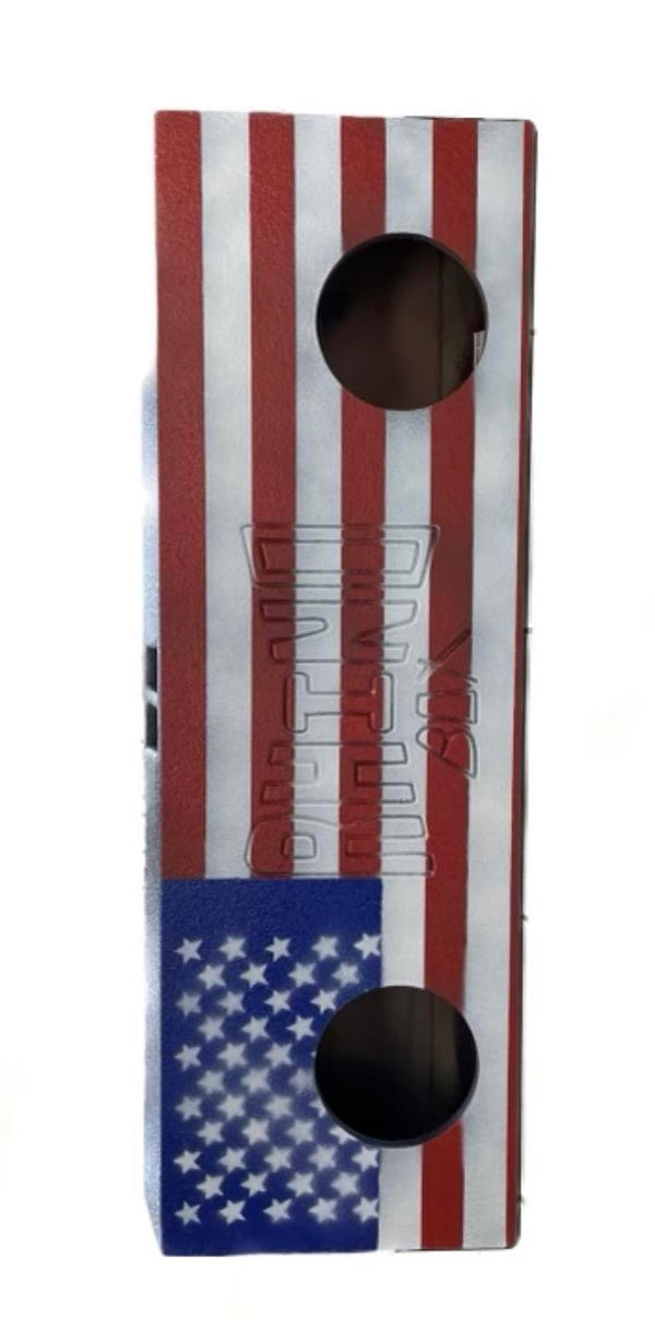 ECA Universal Patriot edition Ported single cab Truck Box 2 8" Bedlin East Car Audio