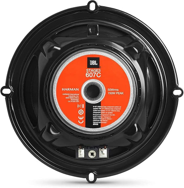 JBL Stage3 607C 2-Way Component Car Speakers Set - 250 Watt JBL