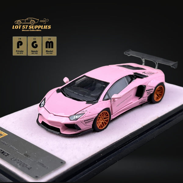 Pre-Order) PGM Lamborghini Aventador LP700-4 LBWK Pink Fully