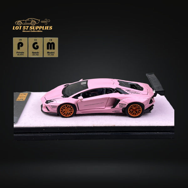 Pre-Order) PGM Lamborghini Aventador LP700-4 LBWK Pink Fully