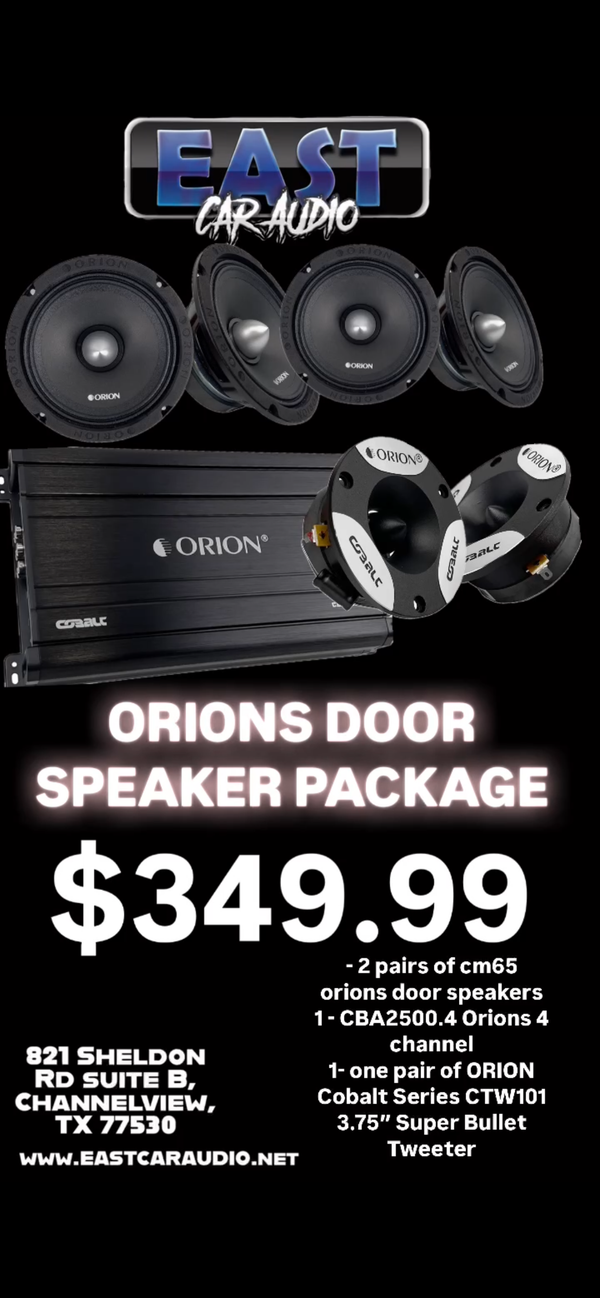 ECA ORION Voice Combo! Be heard a block away takuache Special