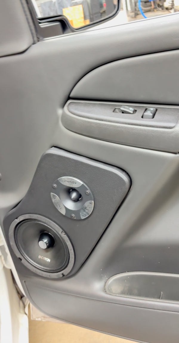 ECA 99-06 Silverado Sierra Yukon Tahoe Suburban Spacer Adaptor for Front  and Back Door Pod Baffles