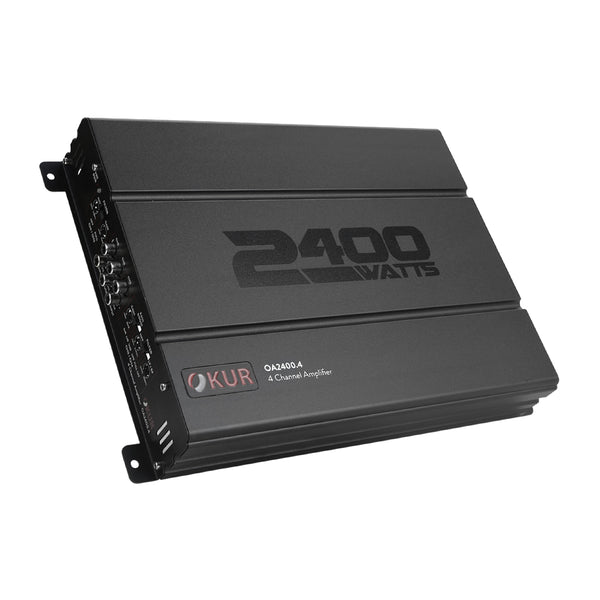 OKUR AUDIO OA2400.4 2400W FOUR CHANNEL AMPLIFIER – East Car Audio