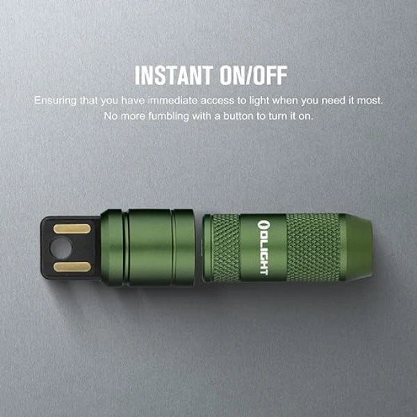 Olight imini 2 Rechargeable Key Ring Flashlight IMINI 2OD GREEN