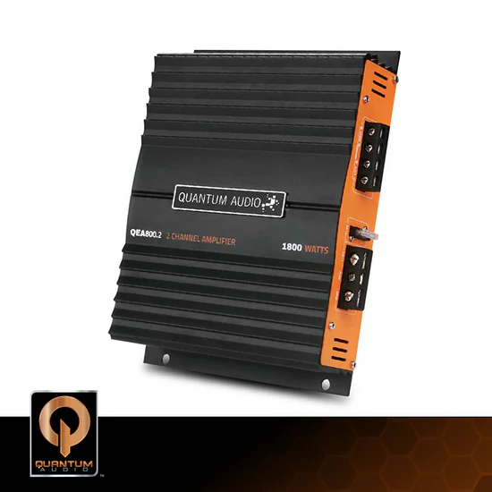 QEA800.2 : 2-Channel Class A/B Amplifier – East Car Audio