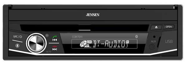 Jensen CDR7011 7″ CD/DVD Multimedia Receiver with Bluetooth – East