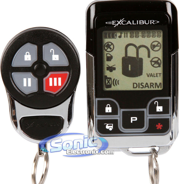 Excalibur AL-1850-EDPB 2-Way Security and Remote Start System