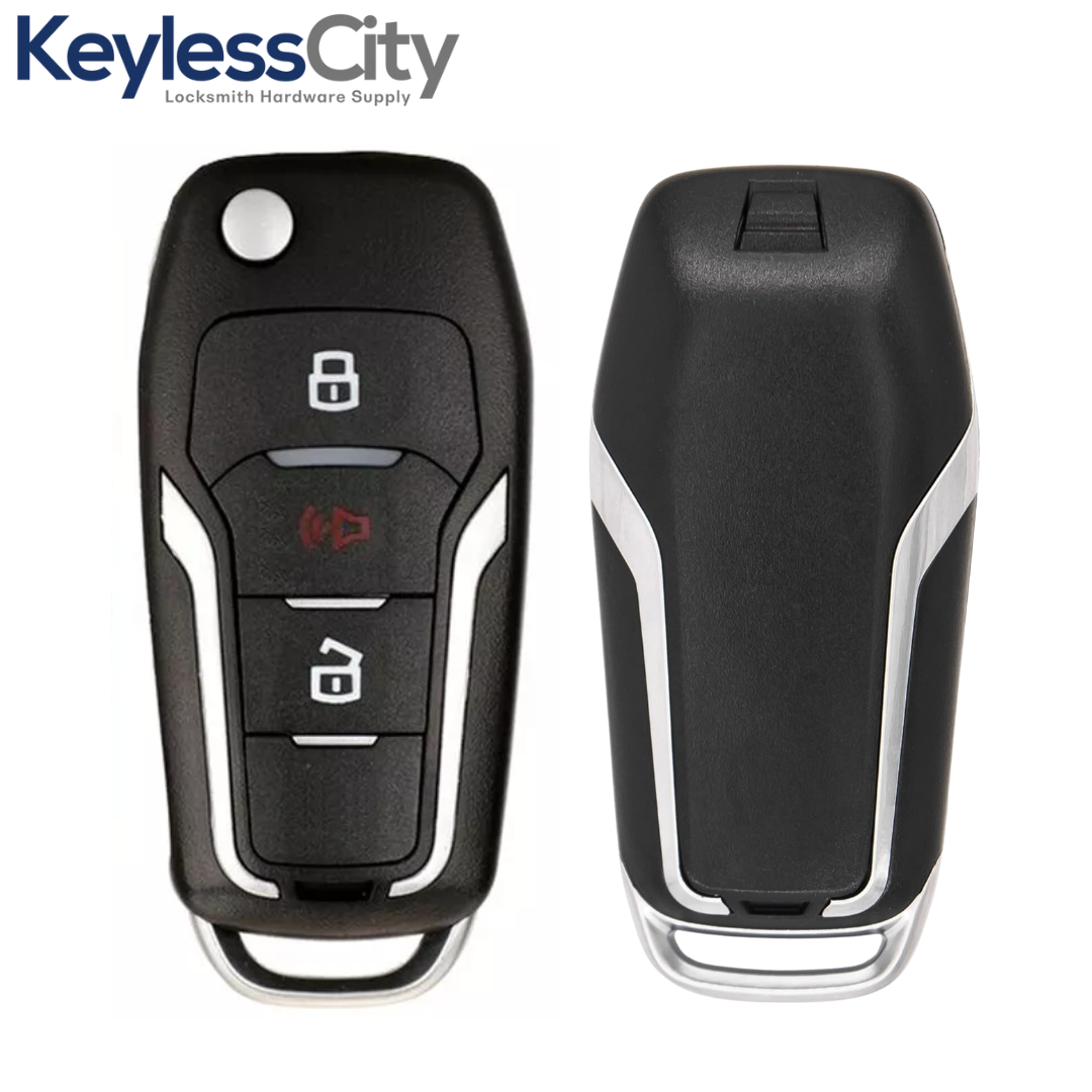 Ford H92-PT / H84 / 3-Button Flip Key (4D63 80 Bit Chip) (AFTERMARKET ...