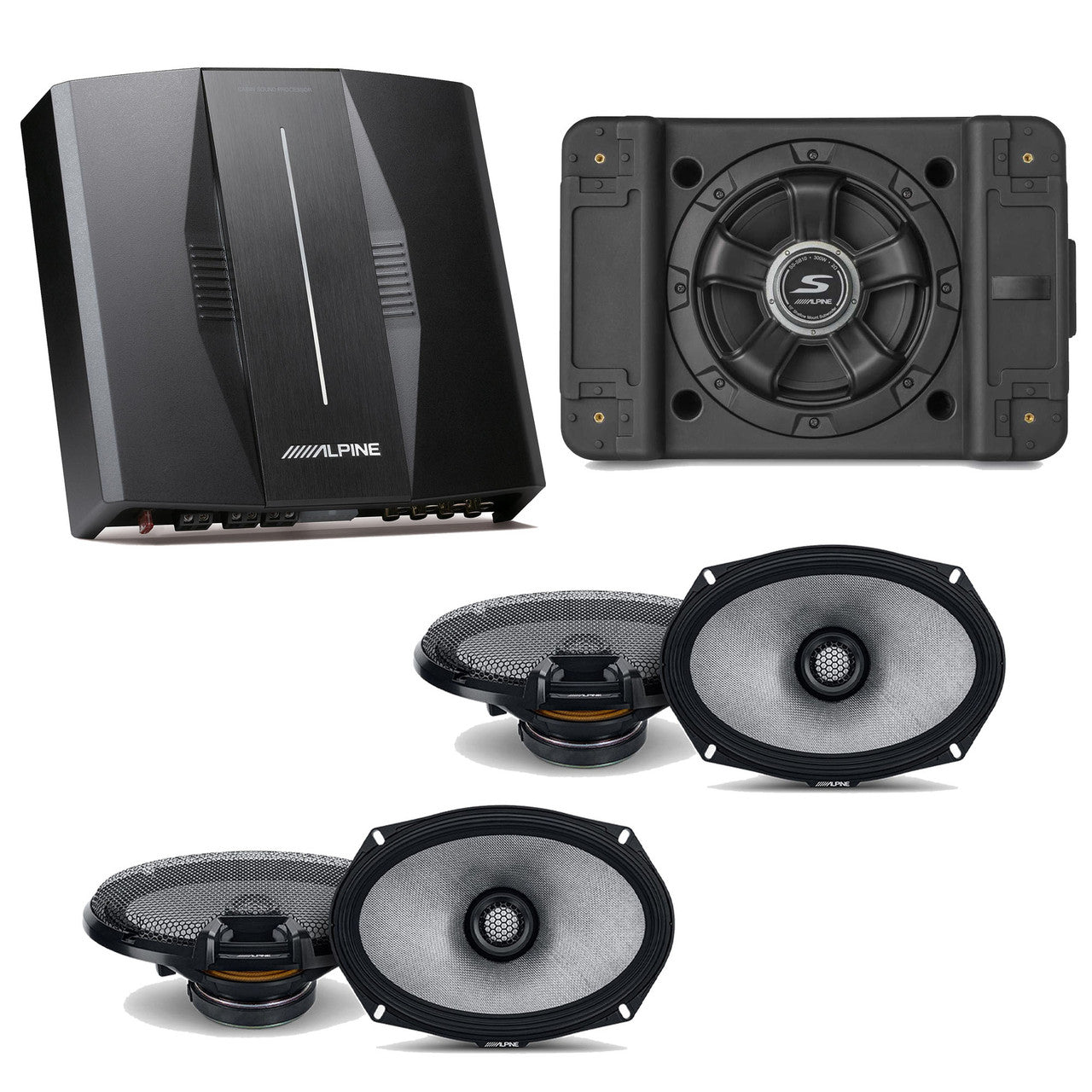 Alpine PXE-C80-88 OPTIM8 8-Channel Hi-Res Digital Sound Processor Ampl ...