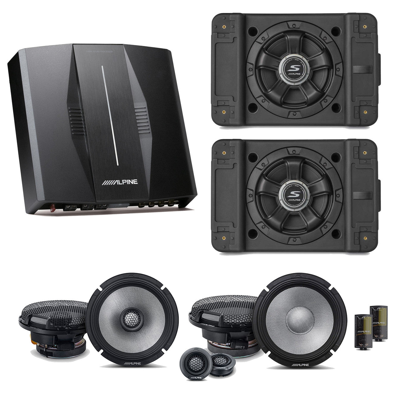 Alpine PXE-C80-88 OPTIM8 8-Channel Hi-Res Digital Sound Processor Ampl ...