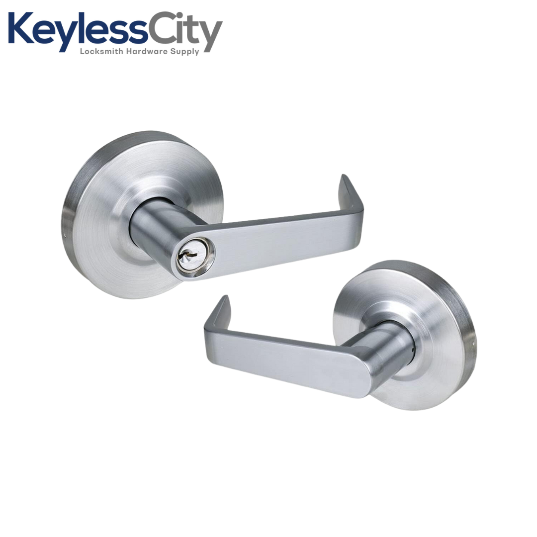 Storeroom Commercial Lever Set Handle - Contemporary Design S26D - 2-3 ...