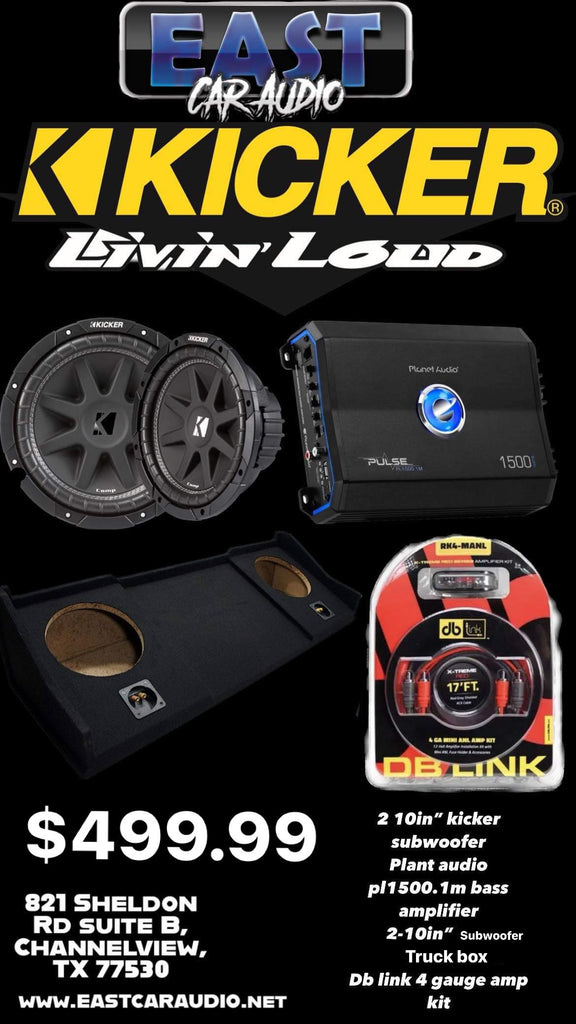 Kicker subwoofer Combo Truck
