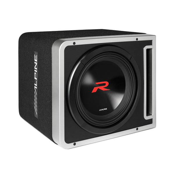 Alpine R2-SB12V Single Type R2 12-in Subwoofer in Vented Enclosure ...