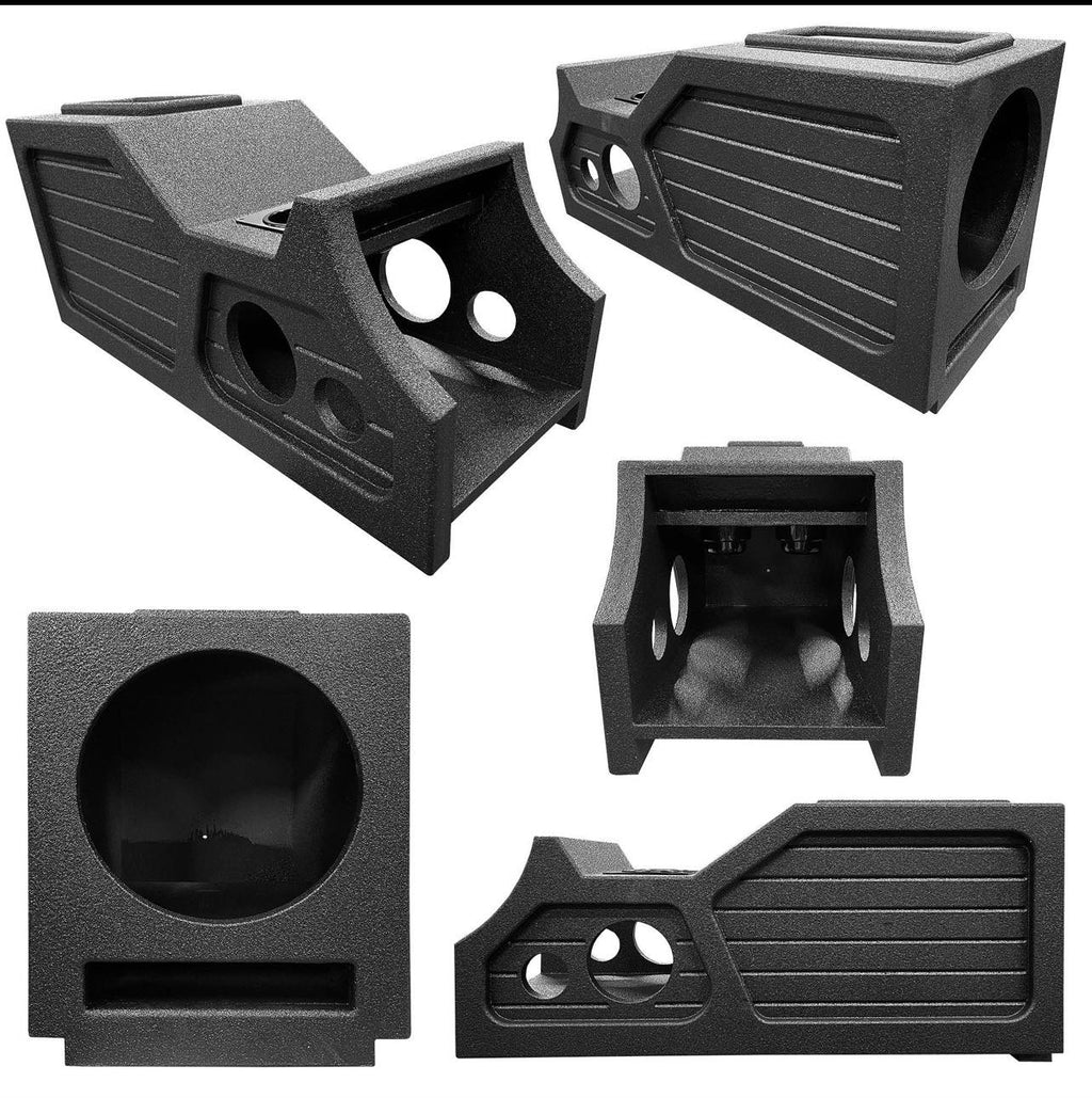 Q-Power GMC / Chevrolet Crew Cab 07-13 Single 12″ Ported Console