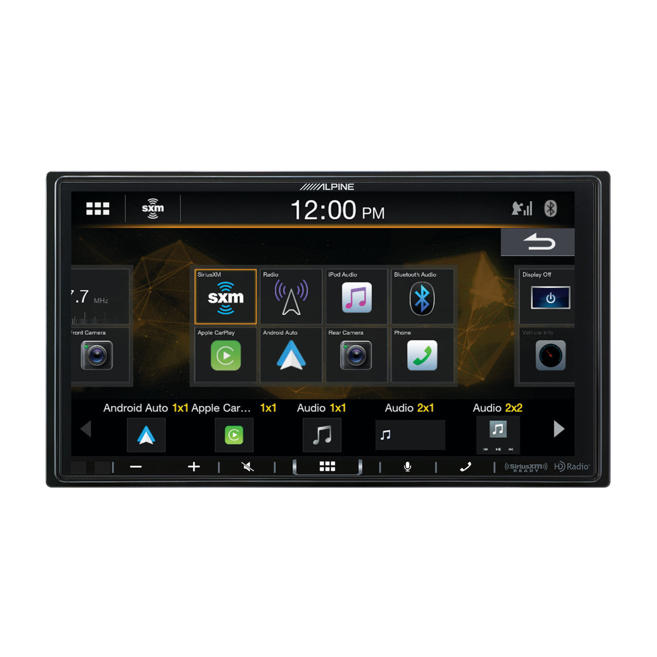 Alpine Restyle Jl Alpine i407-WRA-JL 7-inch Restyle Multimedia Receiver Compatible with ...