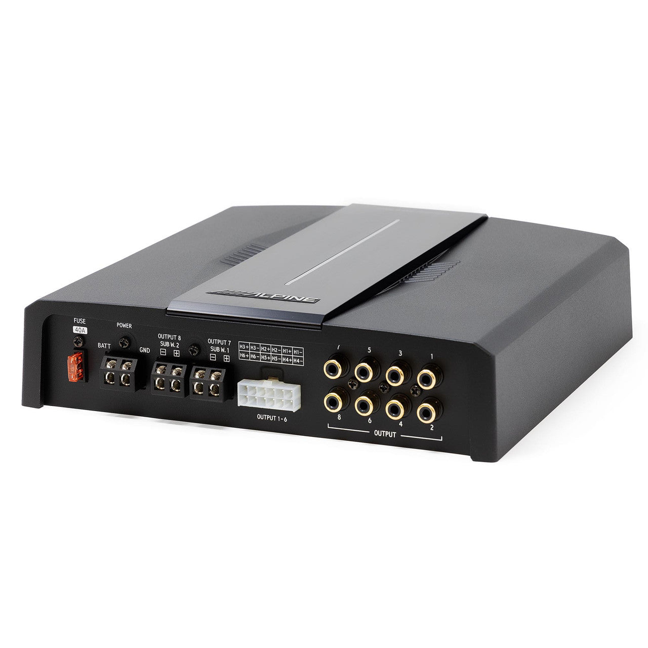 Alpine PXE-C80-88 OPTIM8 8-Channel Hi-Res Digital Sound Processor Ampl ...