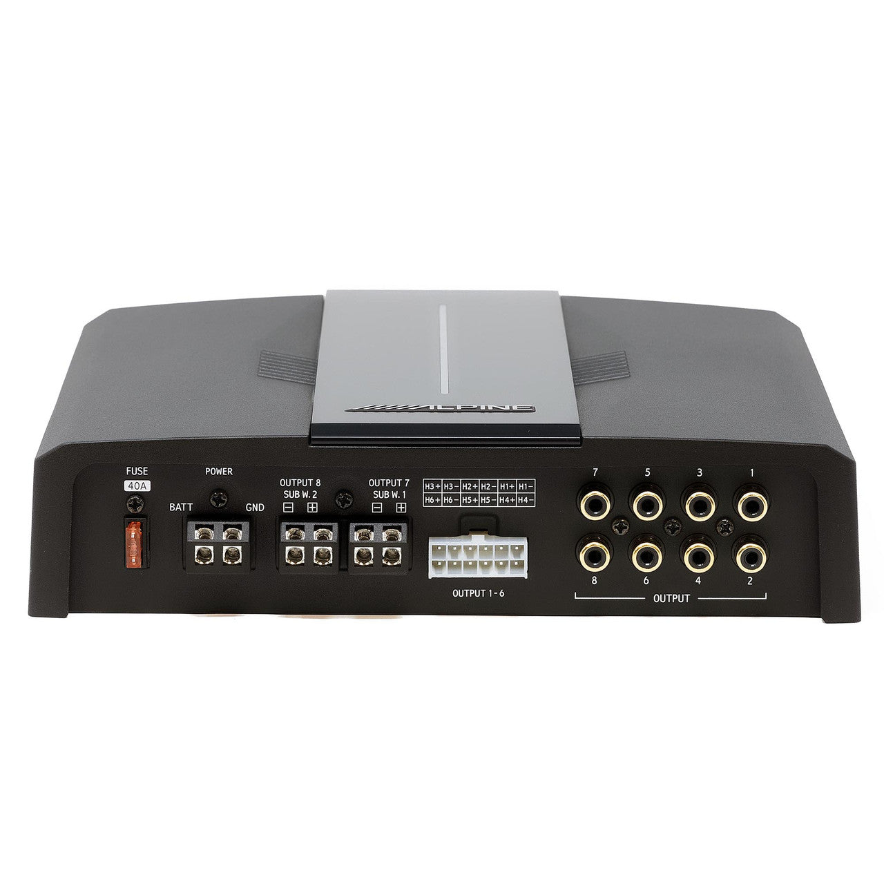 Alpine PXE-C80-88 OPTIM8 8-Channel Hi-Res Digital Sound Processor Ampl ...