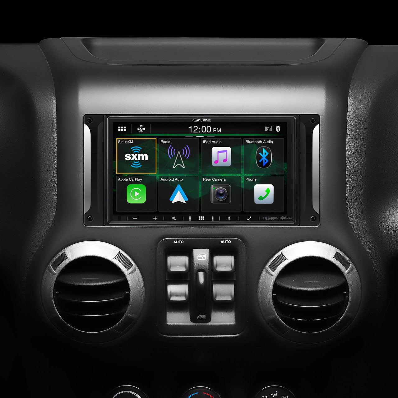 Alpine i407-WRA-JK 7-Inch Restyle Dash System Compatible with Apple Ca ...
