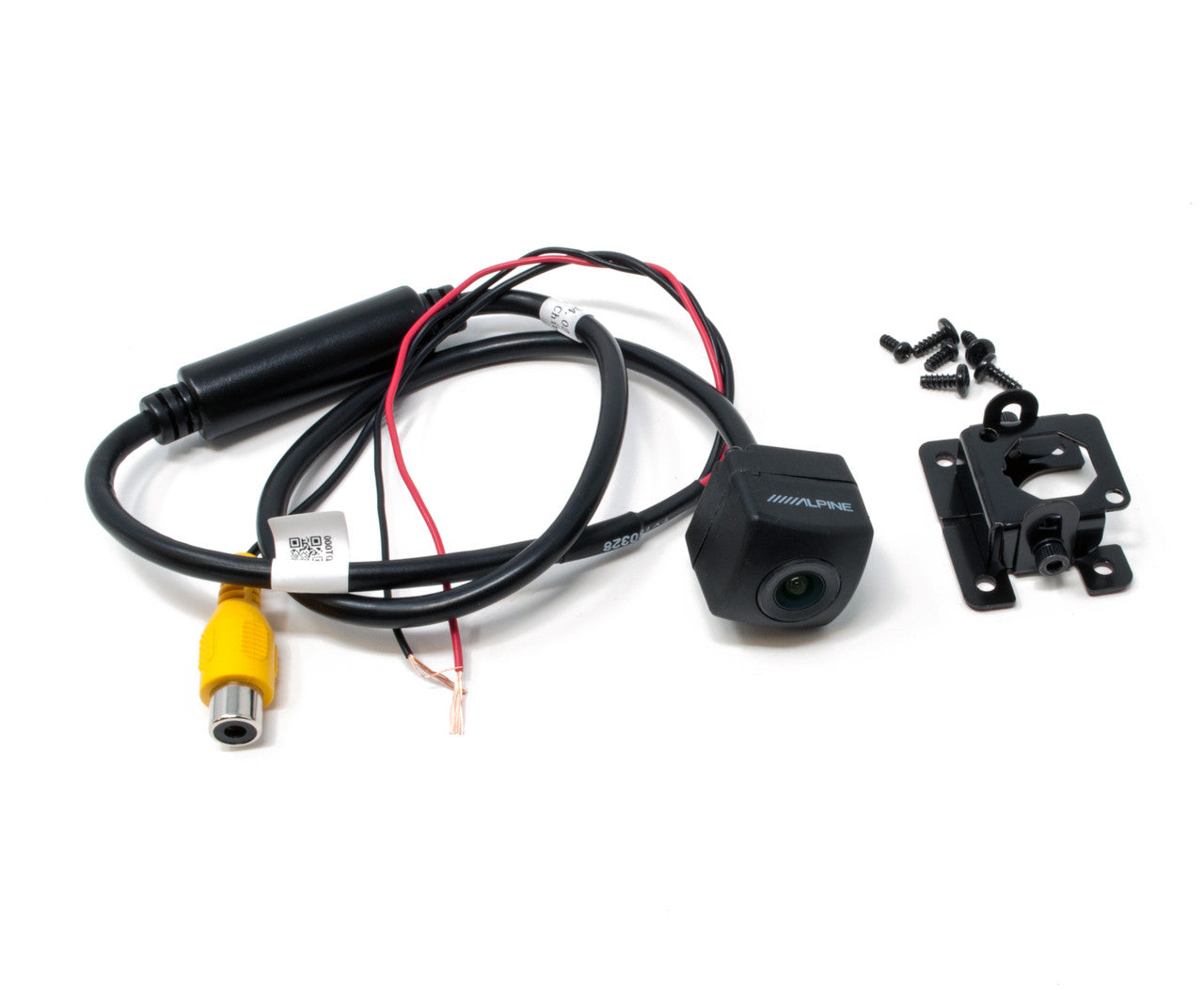Alpine Camera Socket Alpine KTX-C10LP License Plate Camera Mount + Alpine PCAM Rear View Ca ...
