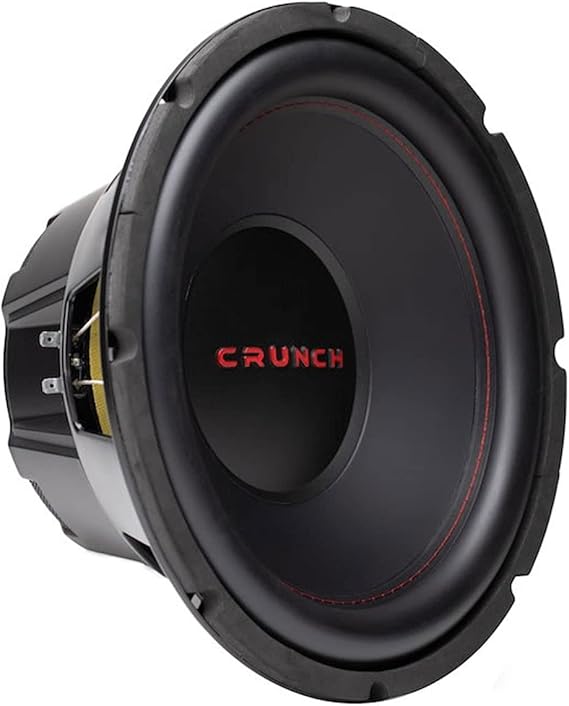 Crunch CRW12D4 CRW Series 12-Inch 800-Watt Dual-Voice-Coil Dual-4-Ohm ...