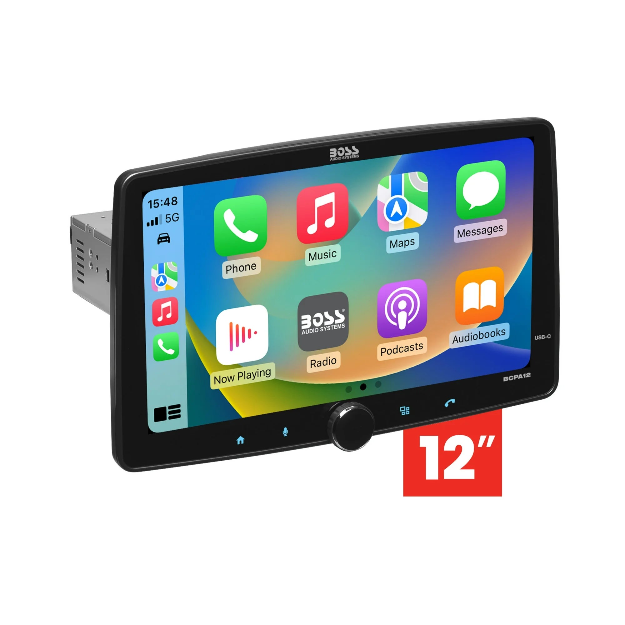 BOSS Audio Systems BCPA12 Car Stereo - Apple CarPlay