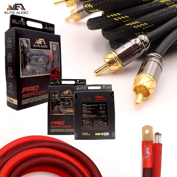 Elite Audio EA-KIT0 PRO 0 Gauge OFC Amplifier Installation Kit – East ...