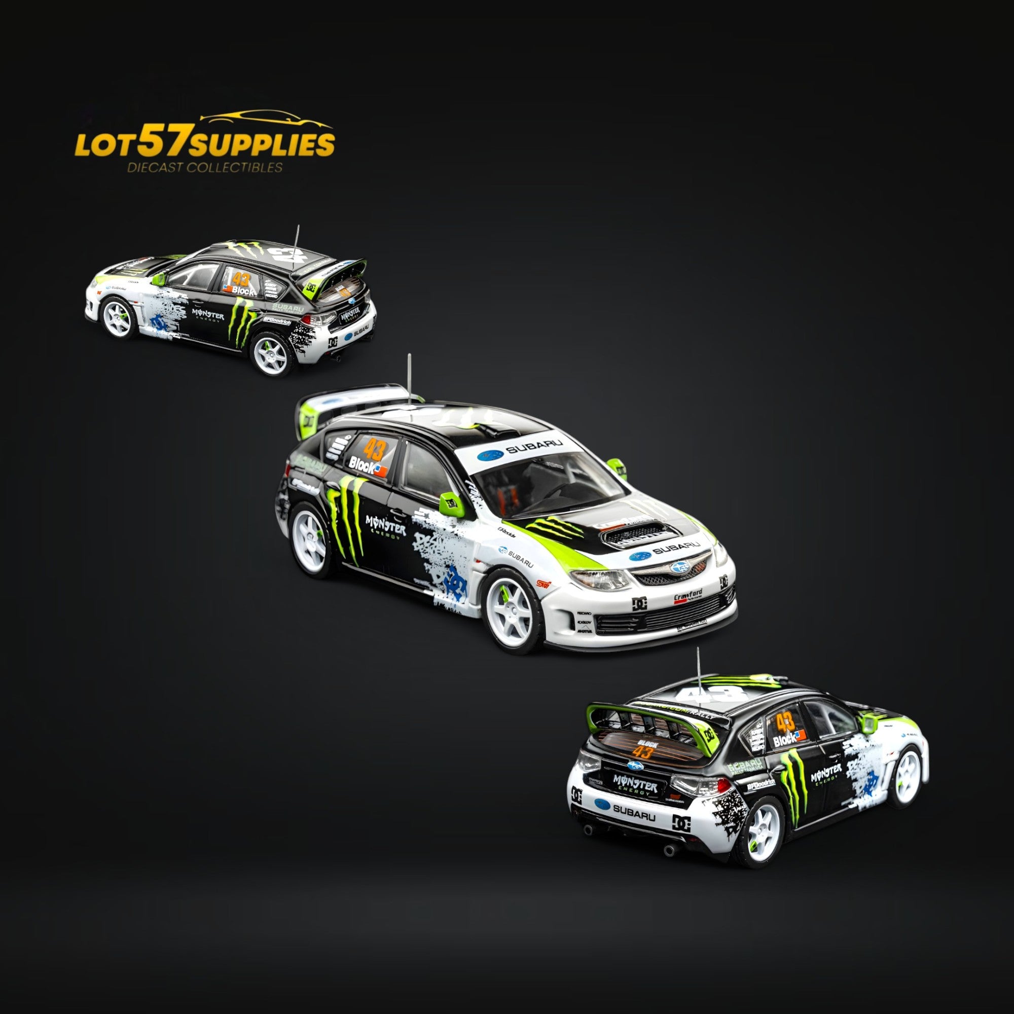 Pre-Order) DCM & Mini Station 2008 Subaru Impreza WRX STI