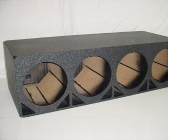 4X10'' Double Ported Pro Poly Sub Box – East Car Audio