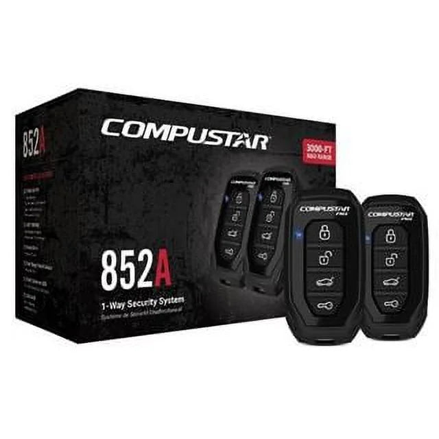 Compastar Compustar CS852A 1-Way 3000' Alarm Keyless Siren Control Module CM2400 ...