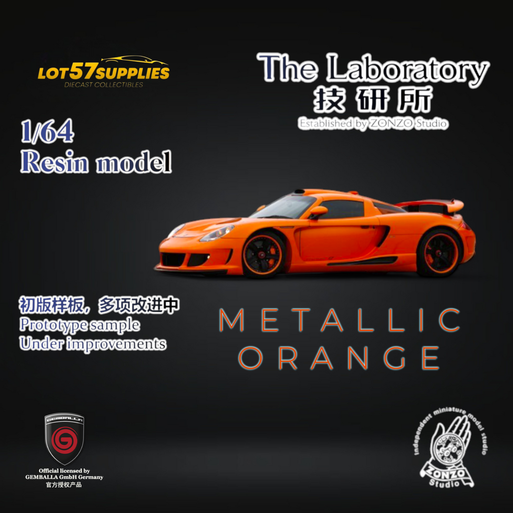 Pre-Order) The Laboratory X ZONZO Gemballa Mirage GT Metallic