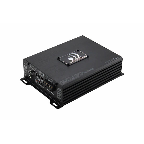 Massive audio GTR2A - 2030 Watt RMS @ 1 Ohm Mono Block GT Series Full ...