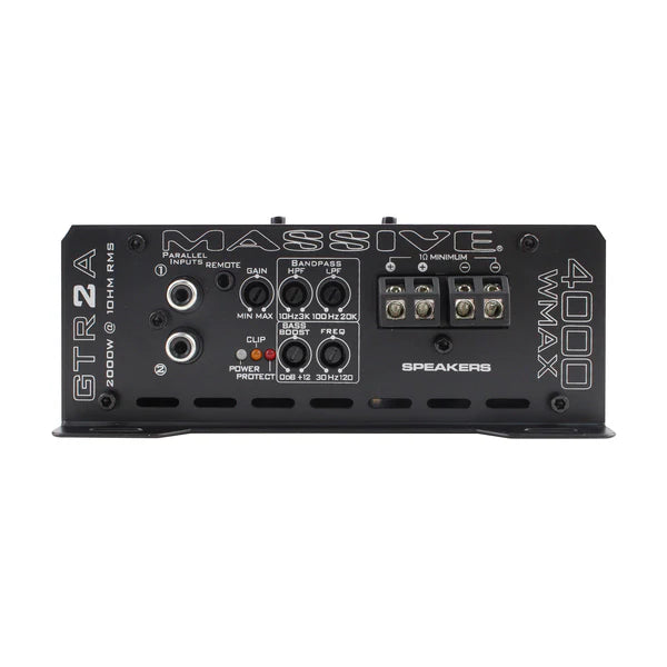 Massive audio GTR2A - 2030 Watt RMS @ 1 Ohm Mono Block GT Series Full ...