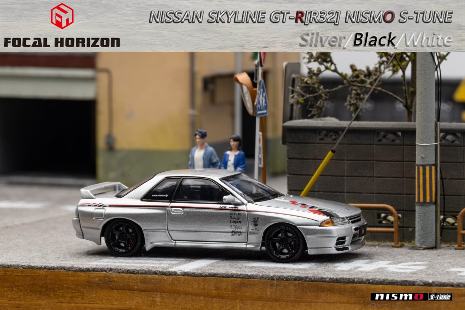 Focal Horizon Skyline R32 GT-R 3rd Gen Nismo S-Tune Silver Nismo Liver ...