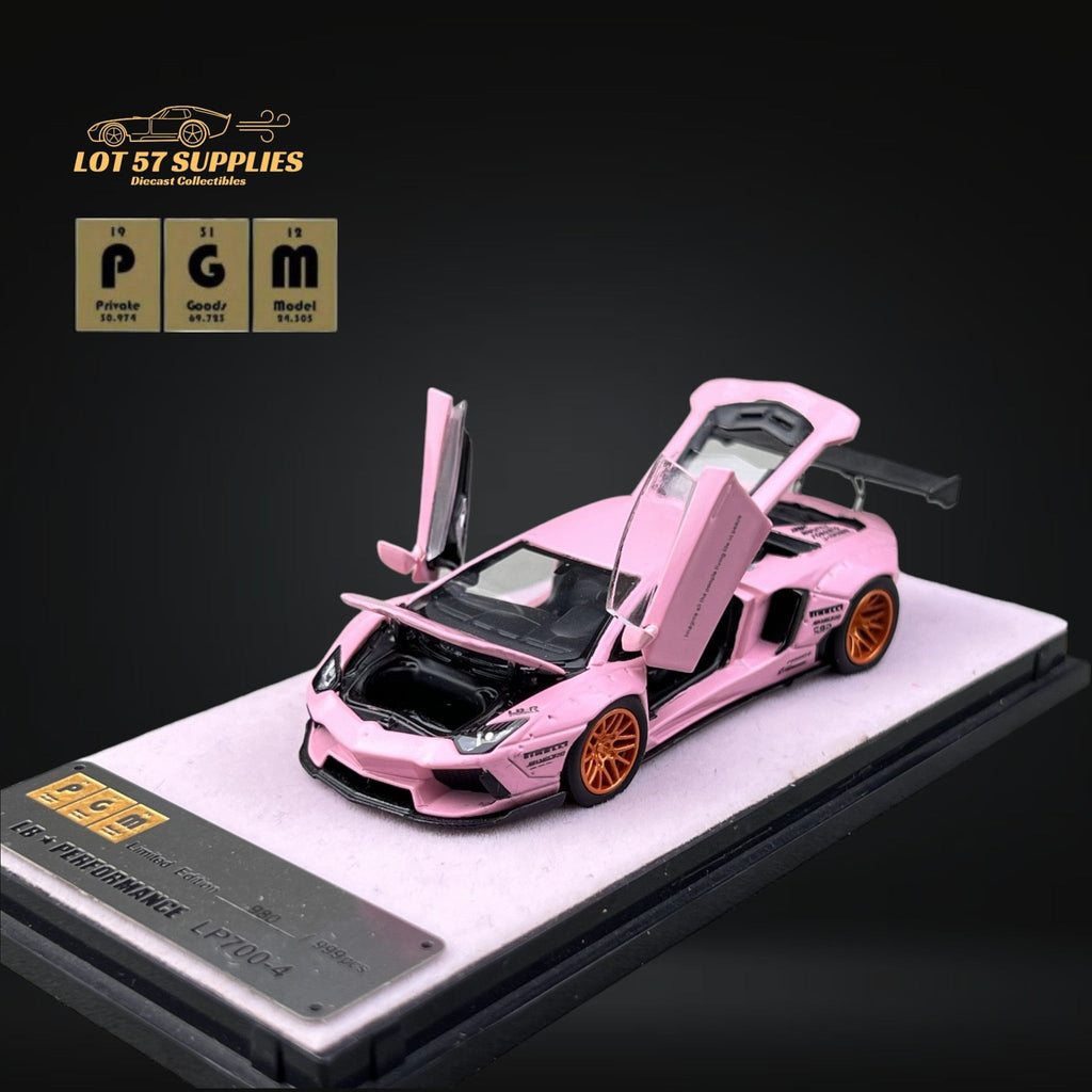 1/64 LBWK PGM ランボルギーニ アヴェンタドール LP700 ピンク Amazon | 1/64 Star Model ランボルギーニ アヴェンタドール