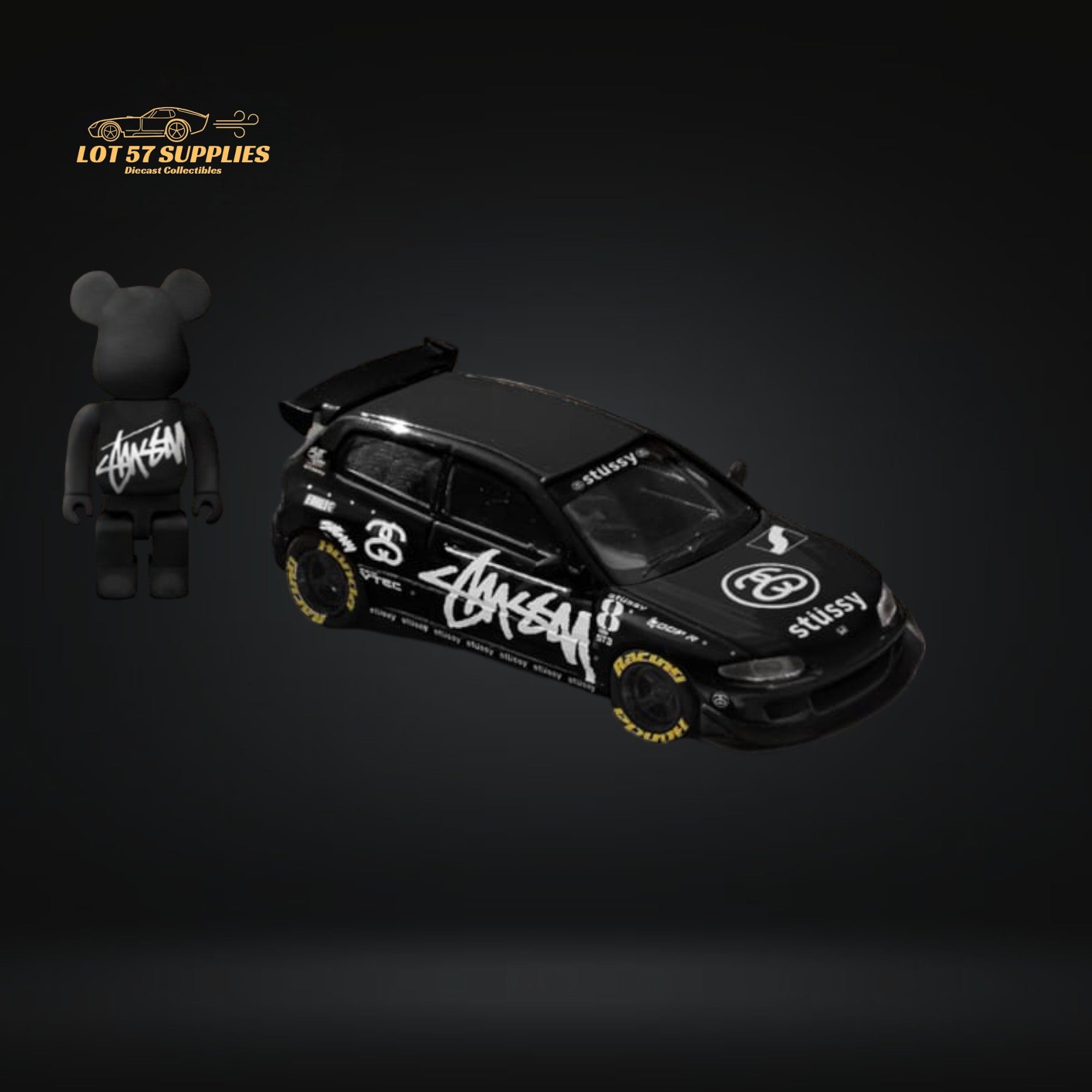 Pre-Order) Fuji Honda Civic EG6 5th Gen MK5 Rocket Bunny Black