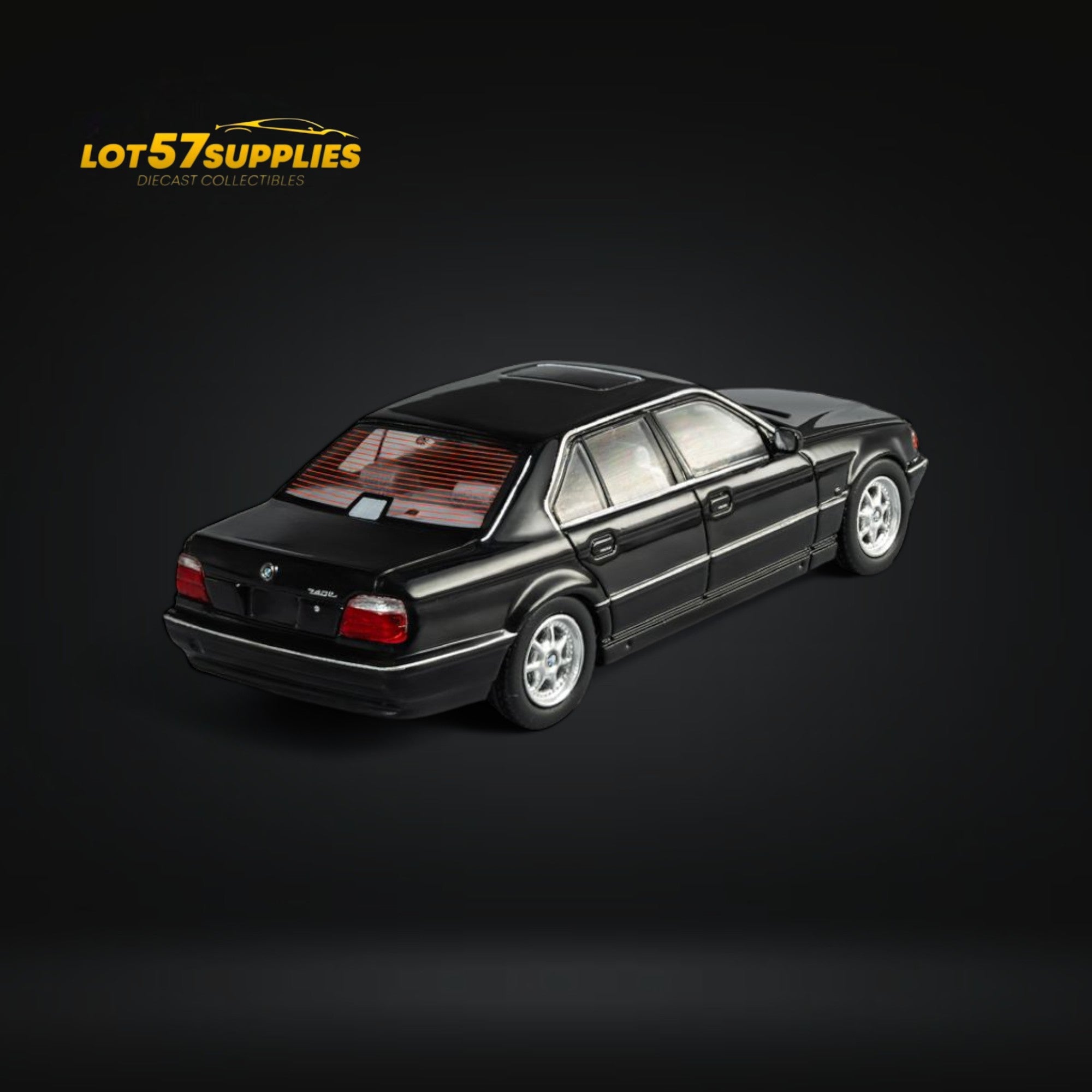 Pre-Order) DCM BMW E38 740iL 7-Series in Black 1:64 – East