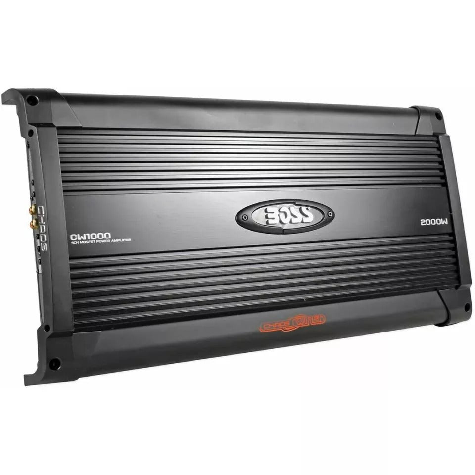 Boss Audio CW1000 2800 Watt 4 Channel Amp 800 Watt RMS Car Stereo