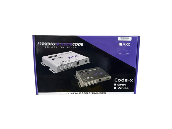AUDIO CODE CODE-X DIGITAL BASS ENHANCER – East Car Audio