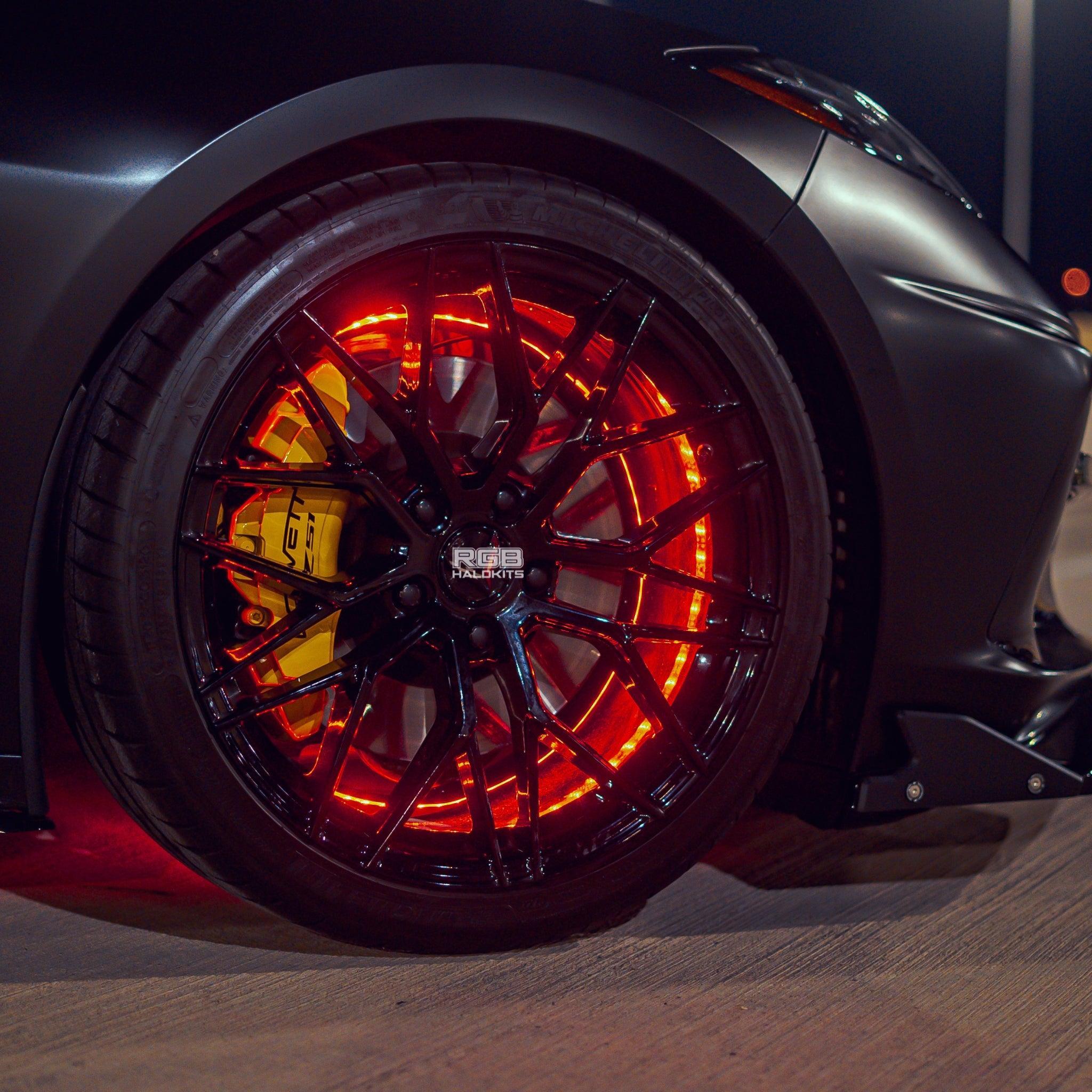 Quad 4 Row LED Wheel Ring Kit | Flow Series – East Car Audio