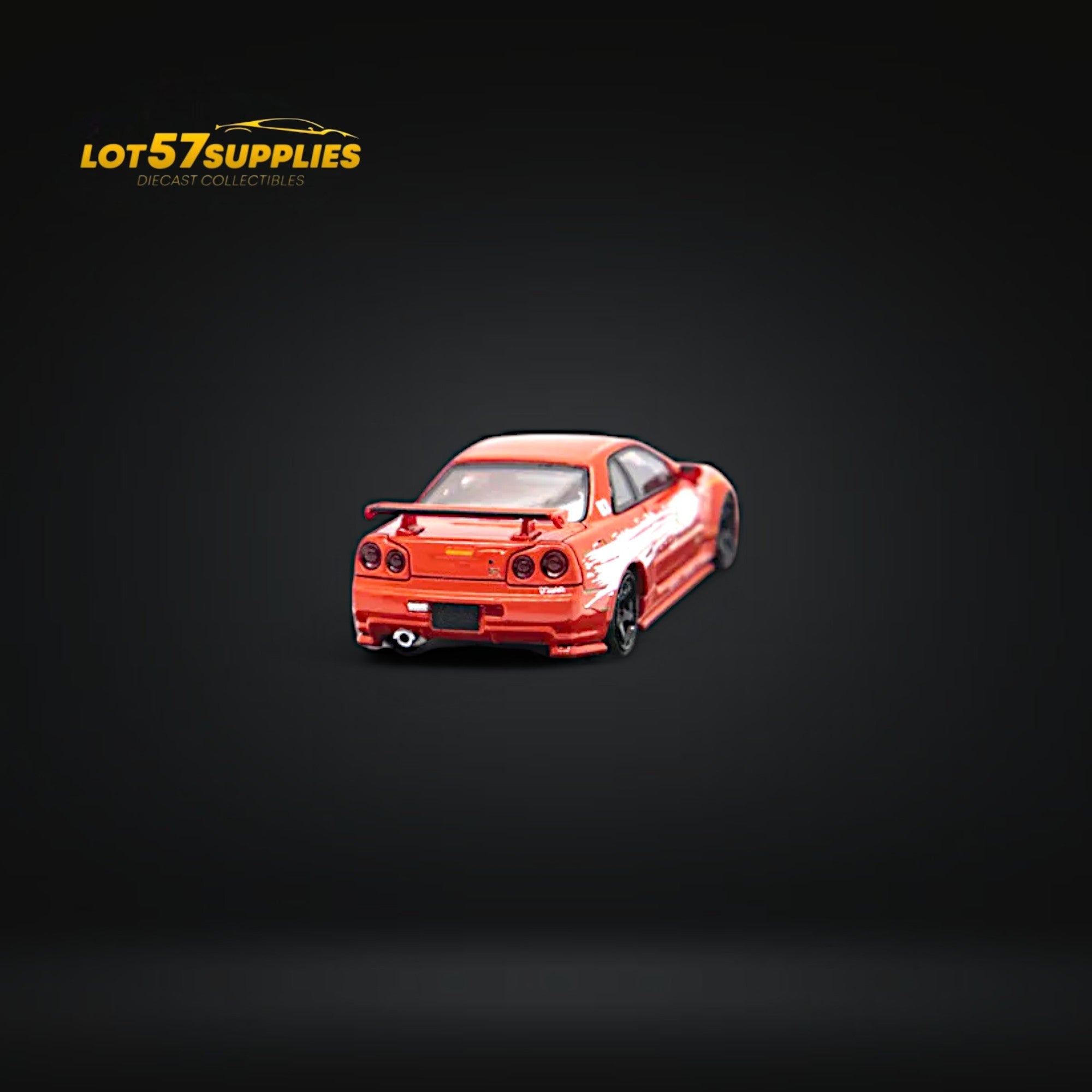 Fast Speed Skyline GT-R R34 Z-Tune FNF Red Livery 1:64 – East Car Audio