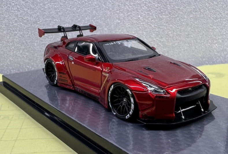 Error404 LB-Works Nissan Skyline GT-R R35 Fighter Grey / Candy Red