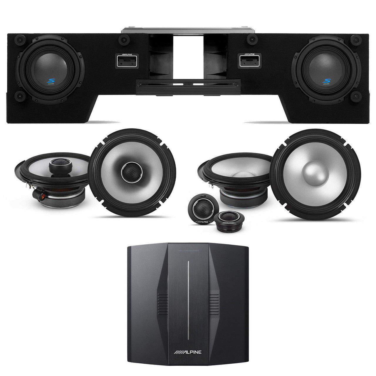 Alpine PXE-C80-88 OPTIM8 8-Channel Hi-Res Digital Sound Processor Ampl ...