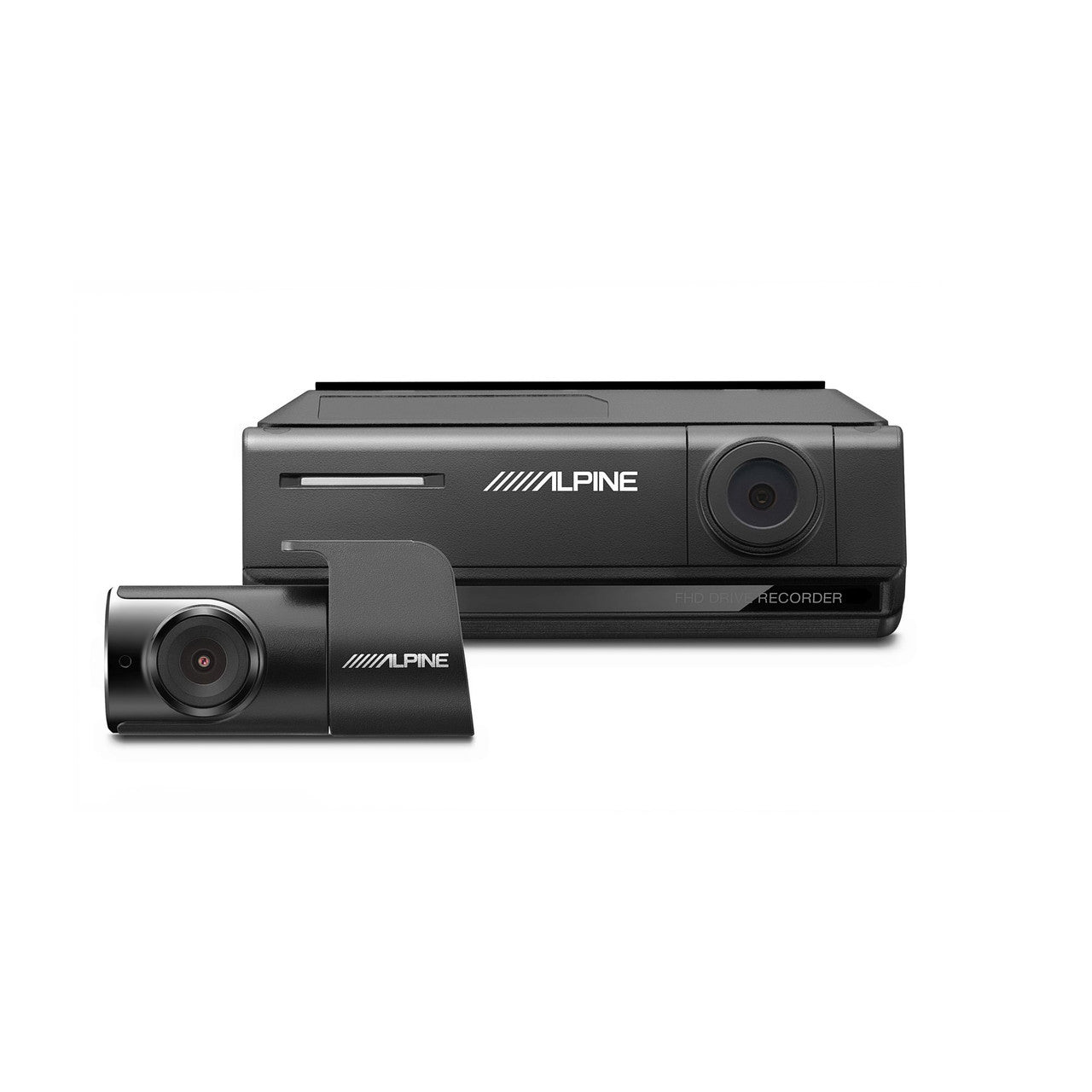 Alpine Rux H02 Alpine RUX-H02 Bass Knob & DVR-C320R Premium 1080P Night Vision Dash C ...
