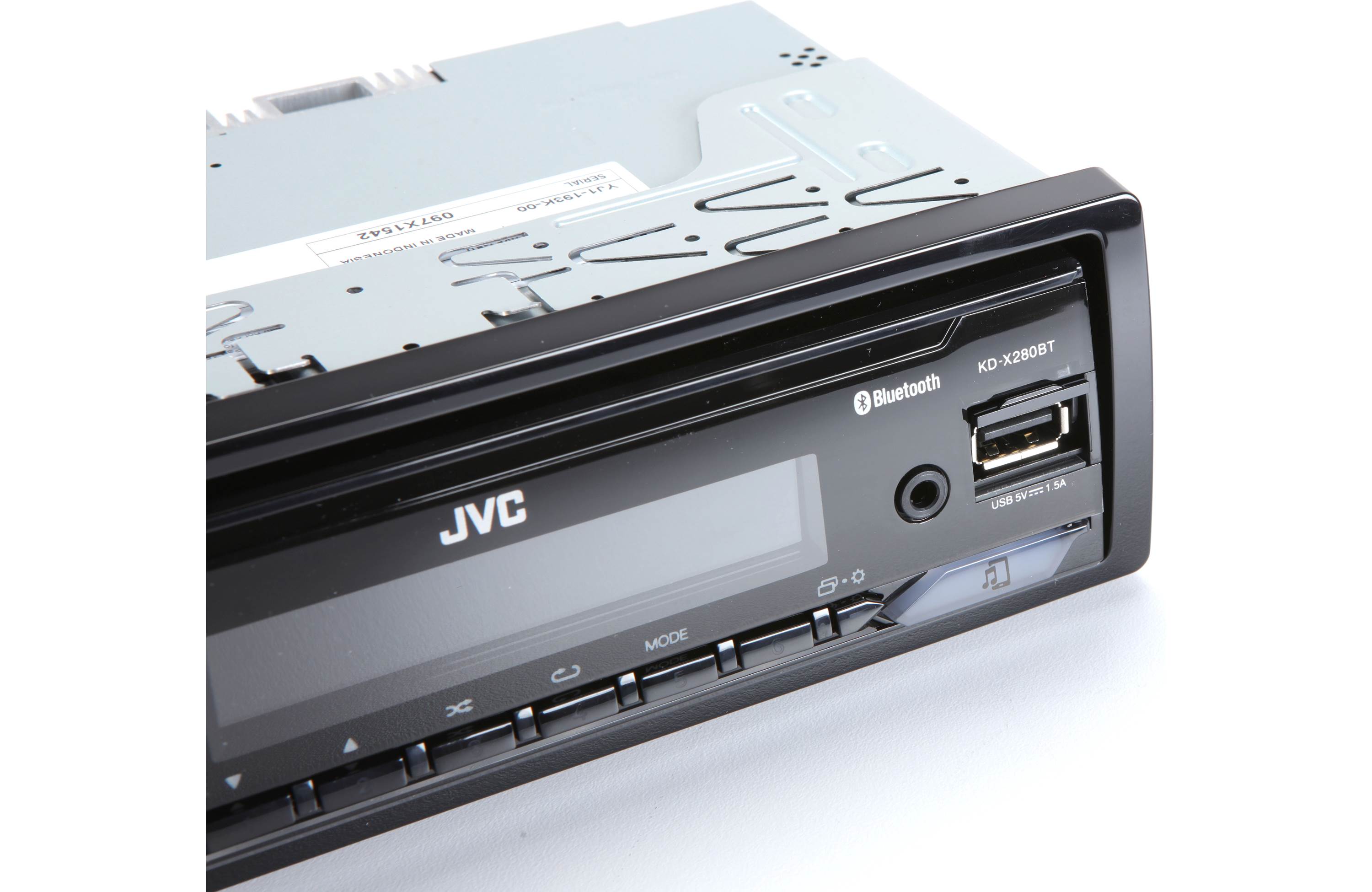 JVC KD-X280BT Digital media receiver (does not play discs