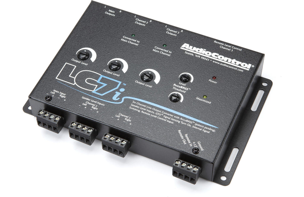 Audio Control LC7i 6-channel line output converter with bass