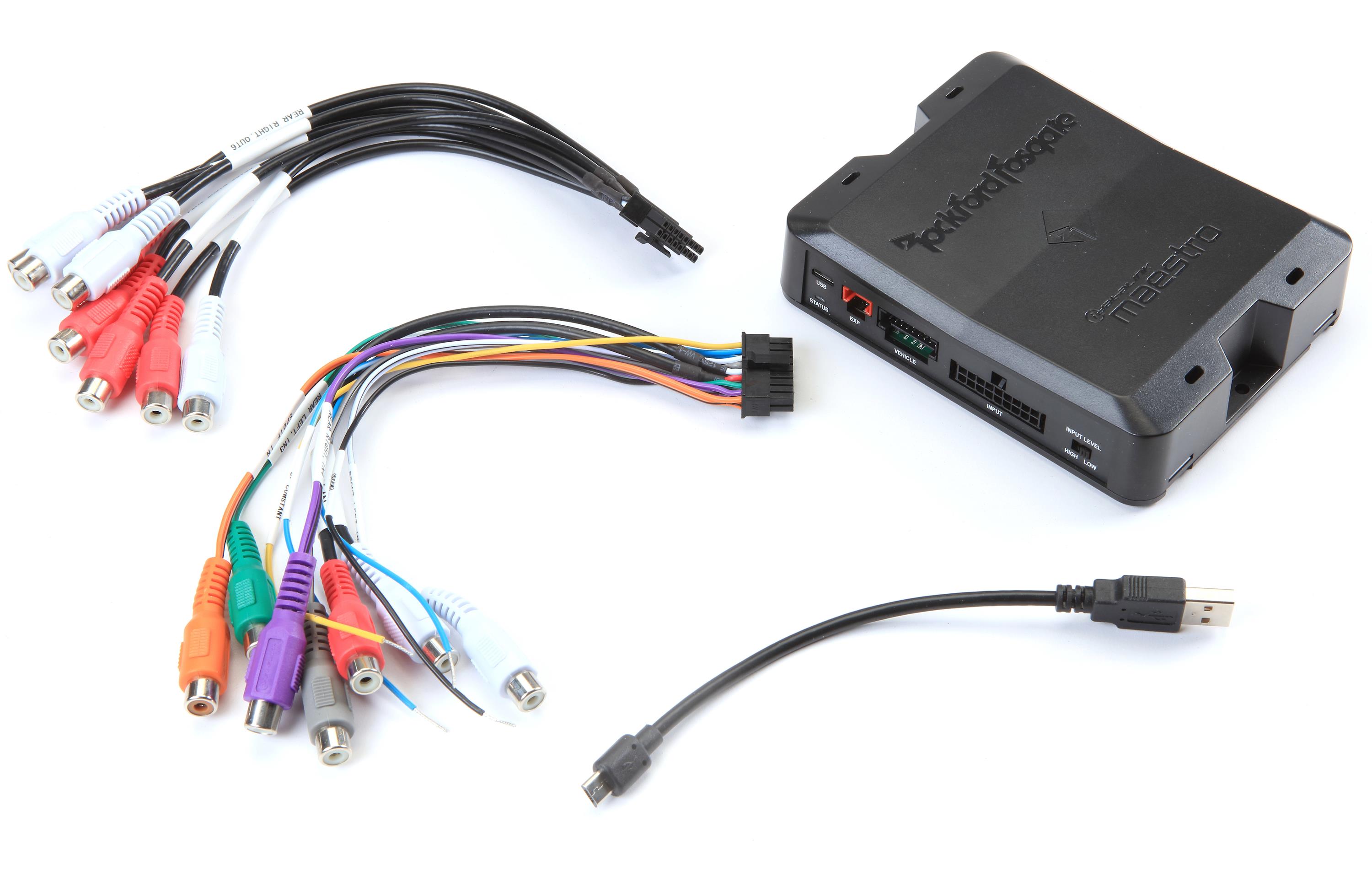 Rockford Fosgate DSR1 Digital signal processor with Maestro