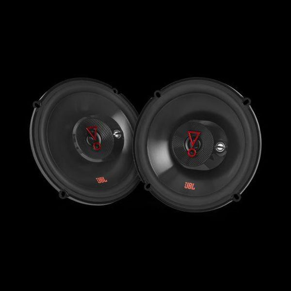 JBL Stage 3637F 6.5" Threeway Car Audio Speaker, No Grill, Black