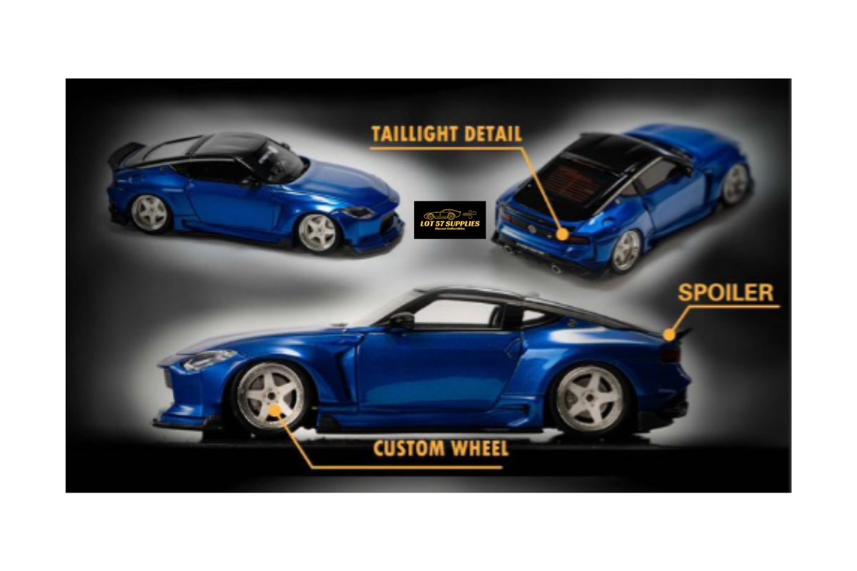 1/64 404 error NISSAN 日産　400Z 青 PRE-ORDER) Error 404 1:64 Nissan 400Z Blue - Little – Little